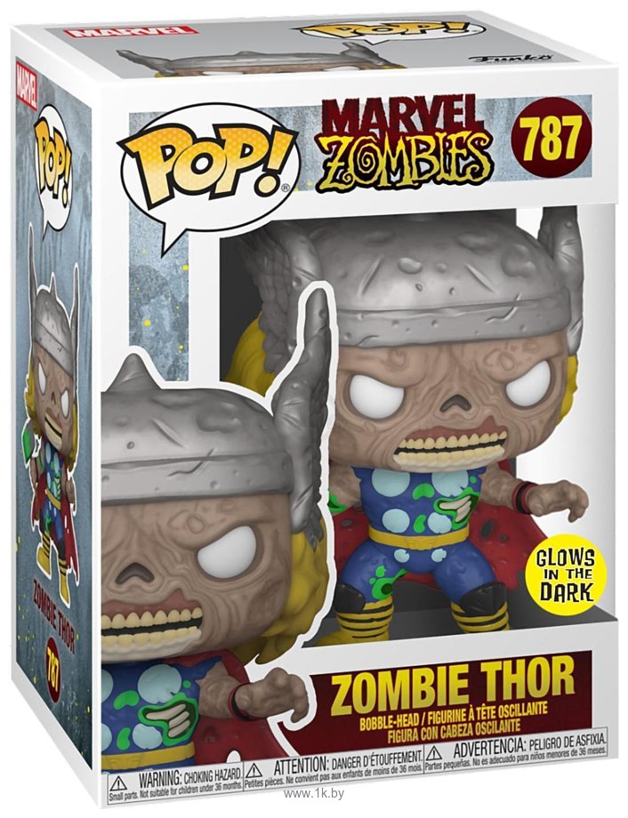 Фотографии Funko Bobble Marvel Marvel Zombies Thor (GW) (Exc) 55646