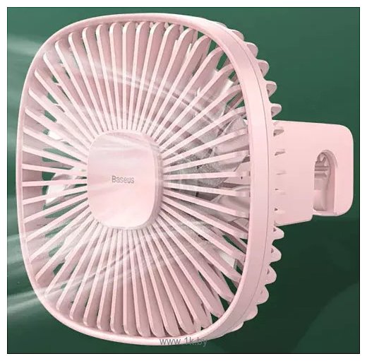 Фотографии Baseus Natural Wind Magnetic Rear Seat Fan (розовый)