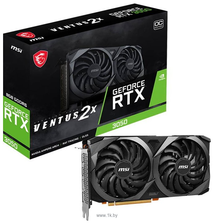 Фотографии MSI GeForce RTX 3050 Ventus 2X 8G OCV1