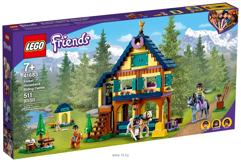 Фотографии LEGO Friends 41683 Лесной клуб верховой езды