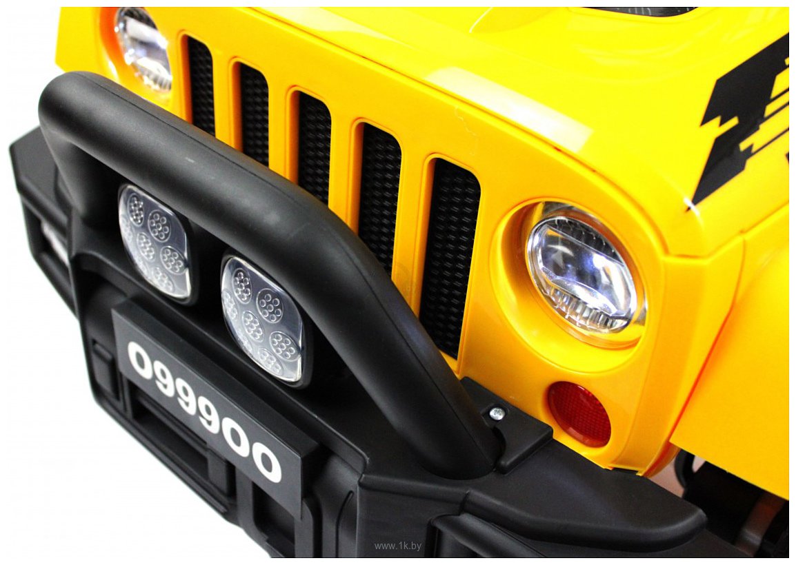 Фотографии RiverToys Jeep Wrangler O999OO (желтый)