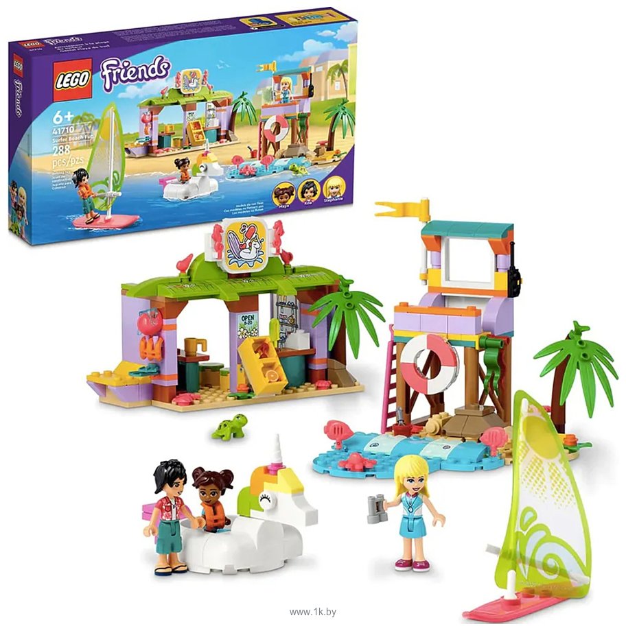 Фотографии LEGO Friends 41710 Развлечения на пляже для серферов