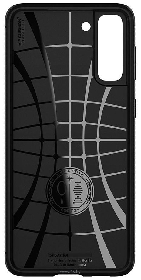 Фотографии Spigen Rugged Armor для Galaxy S21 ACS02421 (черный матовый)