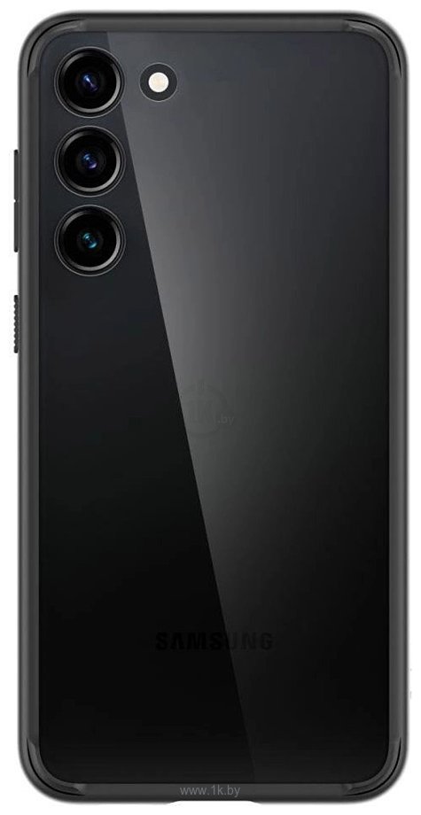 Фотографии Spigen Ultra Hybrid для Galaxy S23 ACS05715 (черный)