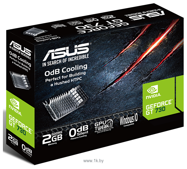 Фотографии ASUS GeForce GT 730 2GB GDDR5 (GT730-SL-2GD5-BRK)