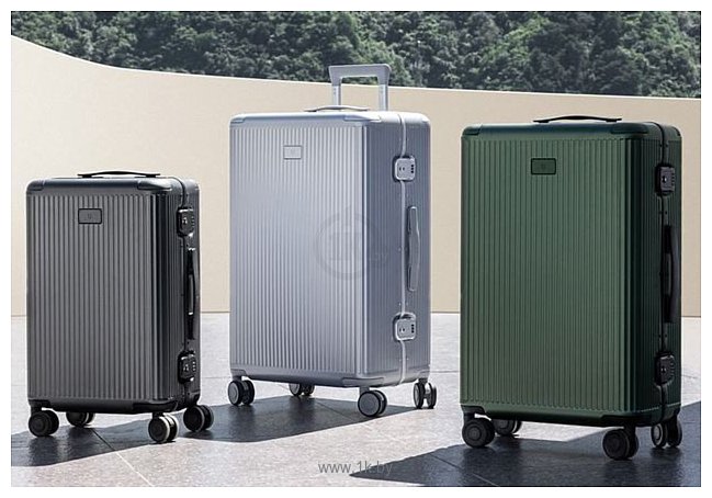 Фотографии Xiaomi Metal Luggage 20" (серебристый)