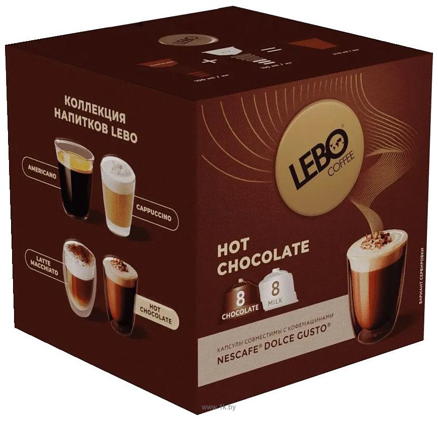 Фотографии LEBO Coffee Hot Chocolate 240 г