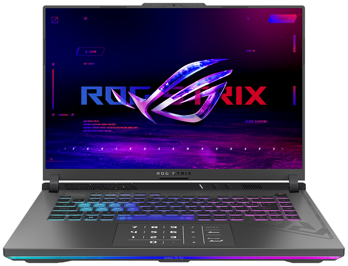Фотографии ASUS ROG Strix G16 2023 G614JU-N3490 Фотографии ASUS ROG Strix G16 2023 G614JU-N3490
