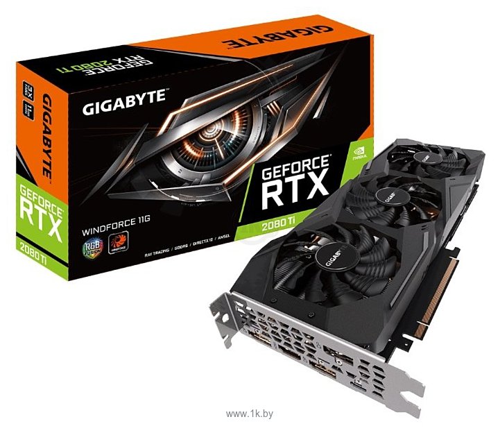 Фотографии GIGABYTE GeForce RTX 2080 Ti WINDFORCE (GV-N208TWF3-11GC)