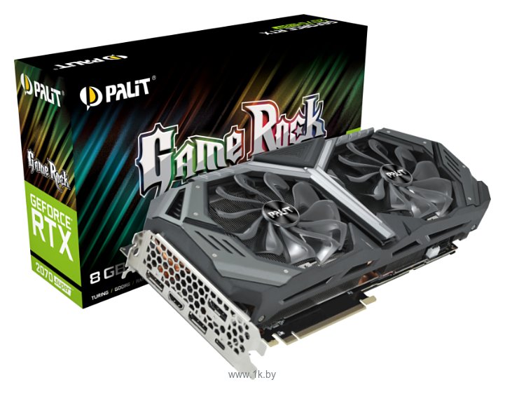 Фотографии Palit GeForce RTX 2070 SUPER GameRock (NE6207S020P2-1040G)