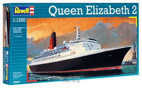 Фотографии Revell 05806 Круизный лайнер Queen Elizabeth II