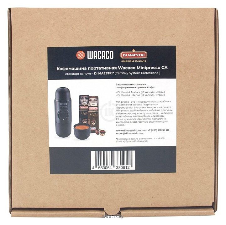 Фотографии Wacaco Minipresso CA в комплекте с 20 капсулами