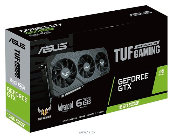 Фотографии ASUS TUF GeForce GTX 1660 SUPER Gaming X3 Advanced