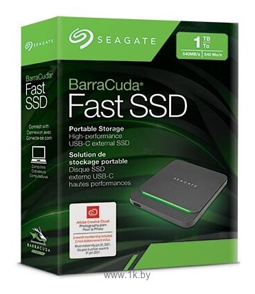 Фотографии Seagate BarraCuda Fast SSD 1 ТБ