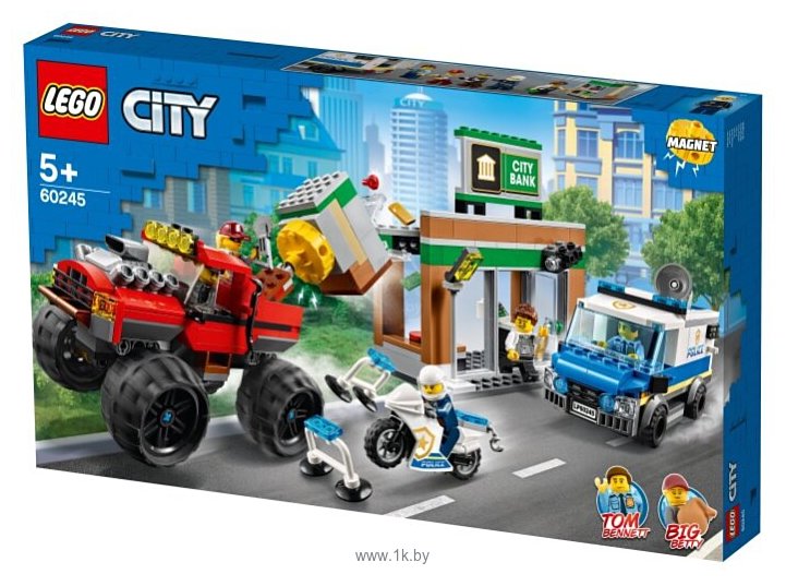 Фотографии LEGO City 60245 Ограбление полицейского монстр-трака