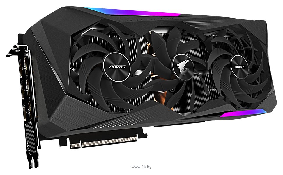 Фотографии GIGABYTE AORUS GeForce RTX 3070 Ti MASTER 8G (GV-N307TAORUS M-8GD)