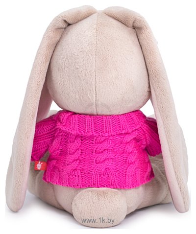 Фотографии BUDI BASA Collection Зайка Ми в розовом свитере SidS-344 (18 см)