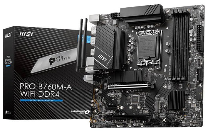 Фотографии MSI PRO B760M-A WIFI DDR4