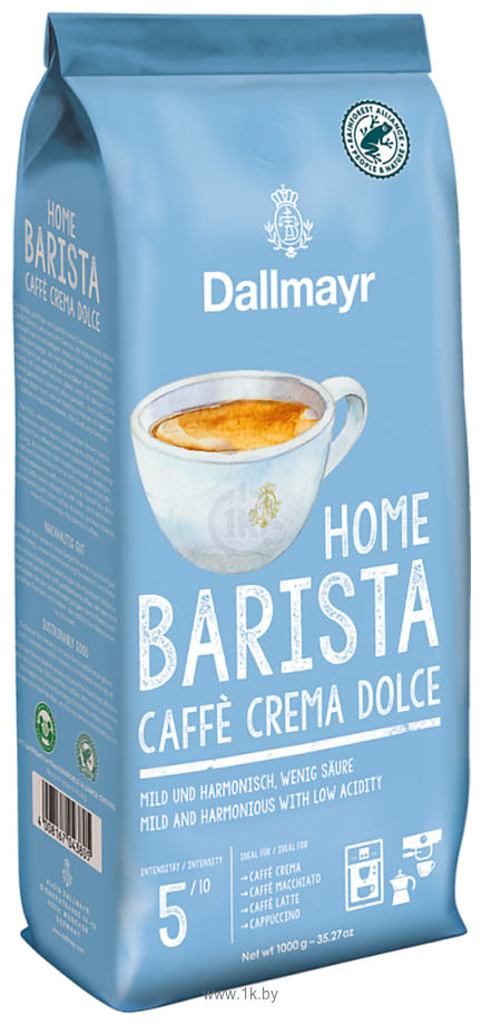 Фотографии Dallmayr Home Barista Caffe Crema Dolce 1 кг