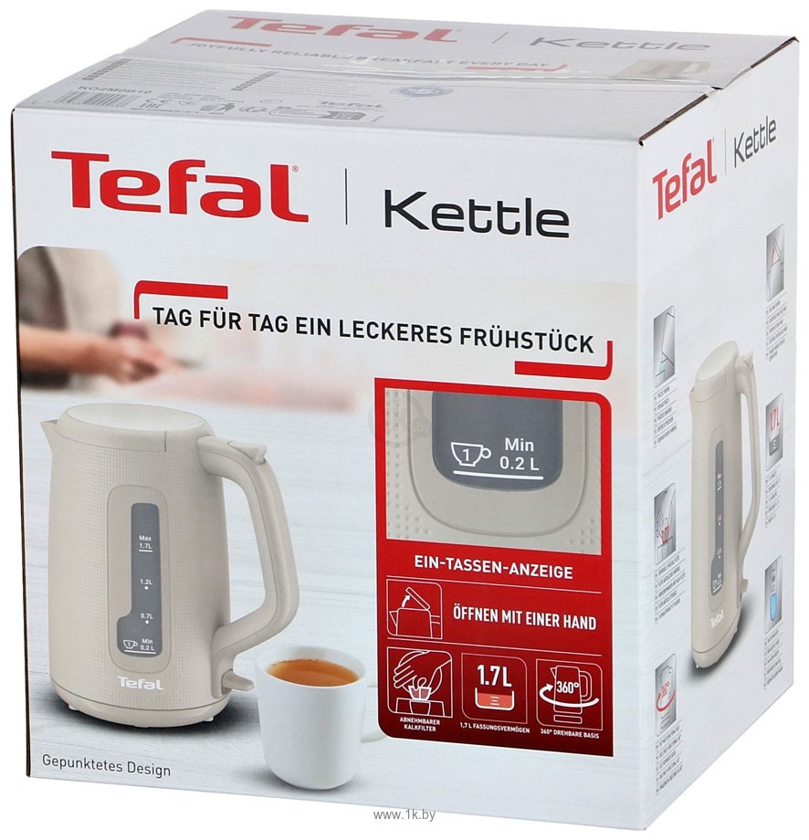 Фотографии Tefal Morning Fair Grey KO2M0B10