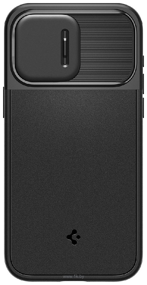 Фотографии Spigen Optik Armor (MagFit) для iPhone 15 Pro ACS07184 (черный)