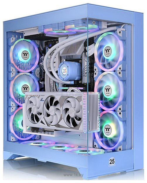 Фотографии Thermaltake CTE E600 MX Hydrangea Blue CA-1Y3-00MFWN-00