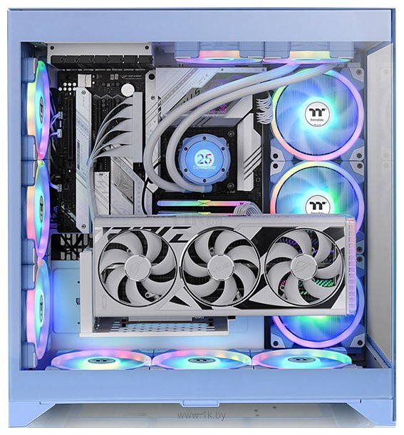 Фотографии Thermaltake CTE E600 MX Hydrangea Blue CA-1Y3-00MFWN-00