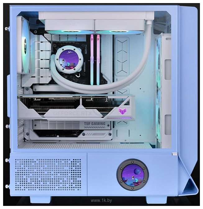 Фотографии Thermaltake Ceres 350 MX Hydrangea Blue CA-1Z3-00MFWN-00