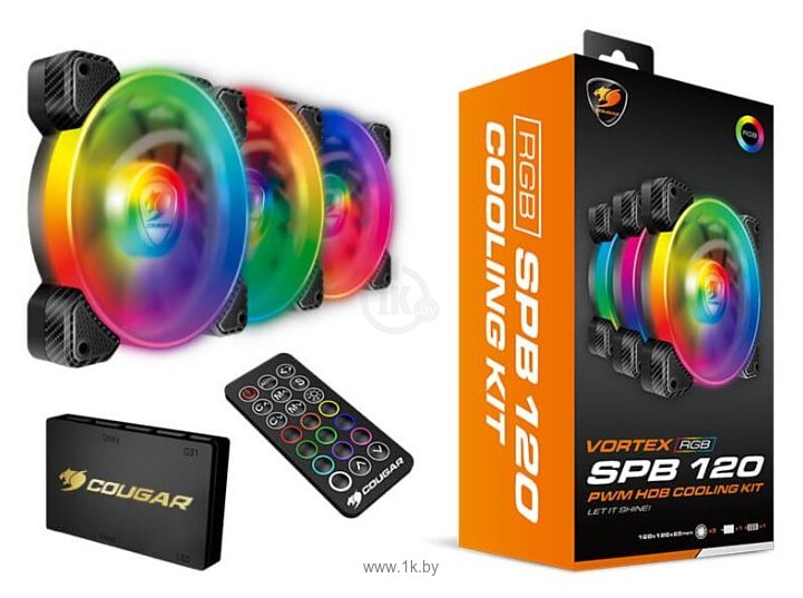 Фотографии COUGAR VORTEX RGB SPB 120 Cooling kit