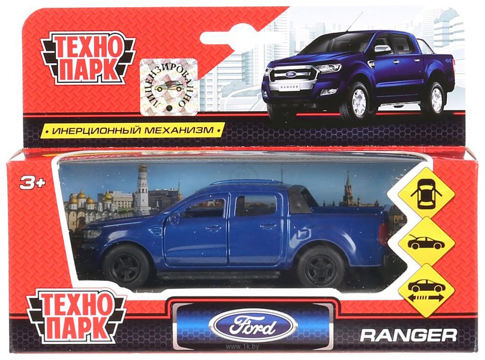 Фотографии Технопарк Ford Ranger Пикап SB-18-09-FR-N(BU)