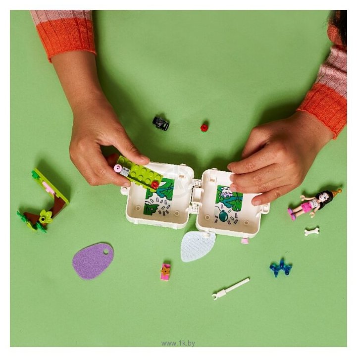 Фотографии LEGO Friends 41663 Кьюб Эммы с далматином