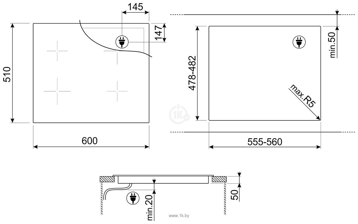 Фотографии Smeg SIM1643DS