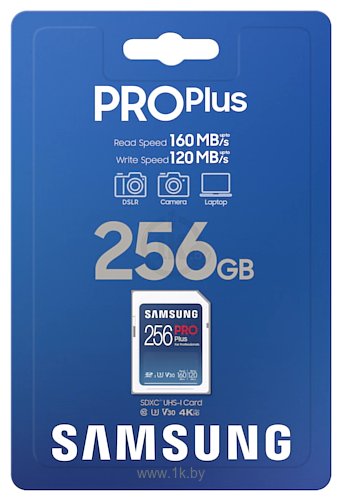 Фотографии Samsung PRO Plus SDXC Card 256GB (с кардридером)