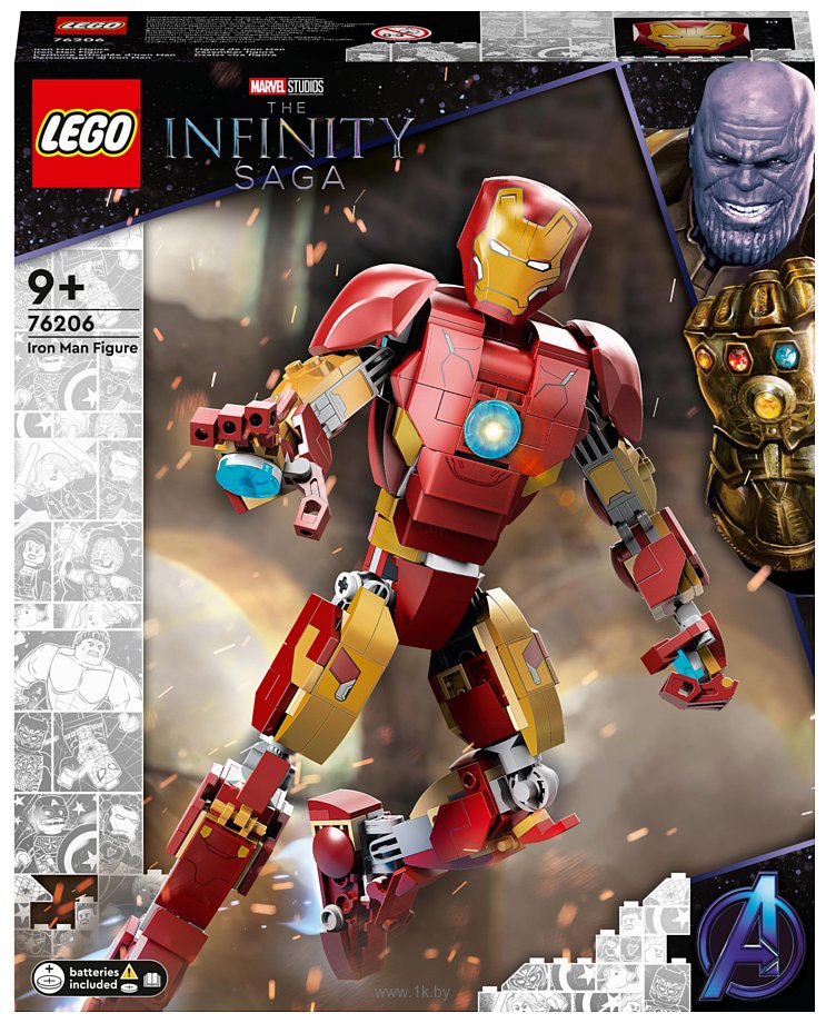 Фотографии LEGO Marvel Super Heroes 76206 Фигурка Железного человека