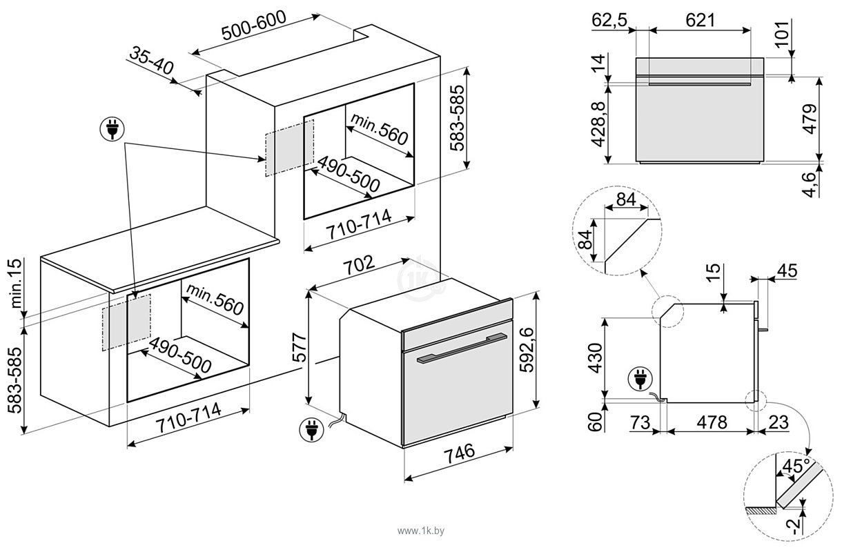 Фотографии Smeg Linea Aesthetic SO5100TB3