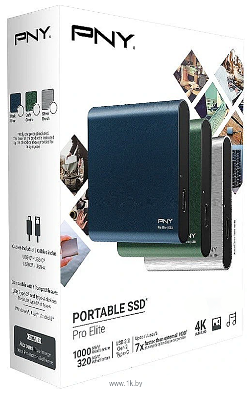 Фотографии PNY Pro Elite 1TB PSD0CS2060NB-1TB-RB