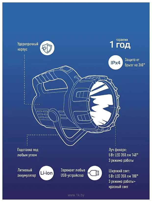 Фотографии КОСМОС KOSAc8010WLith