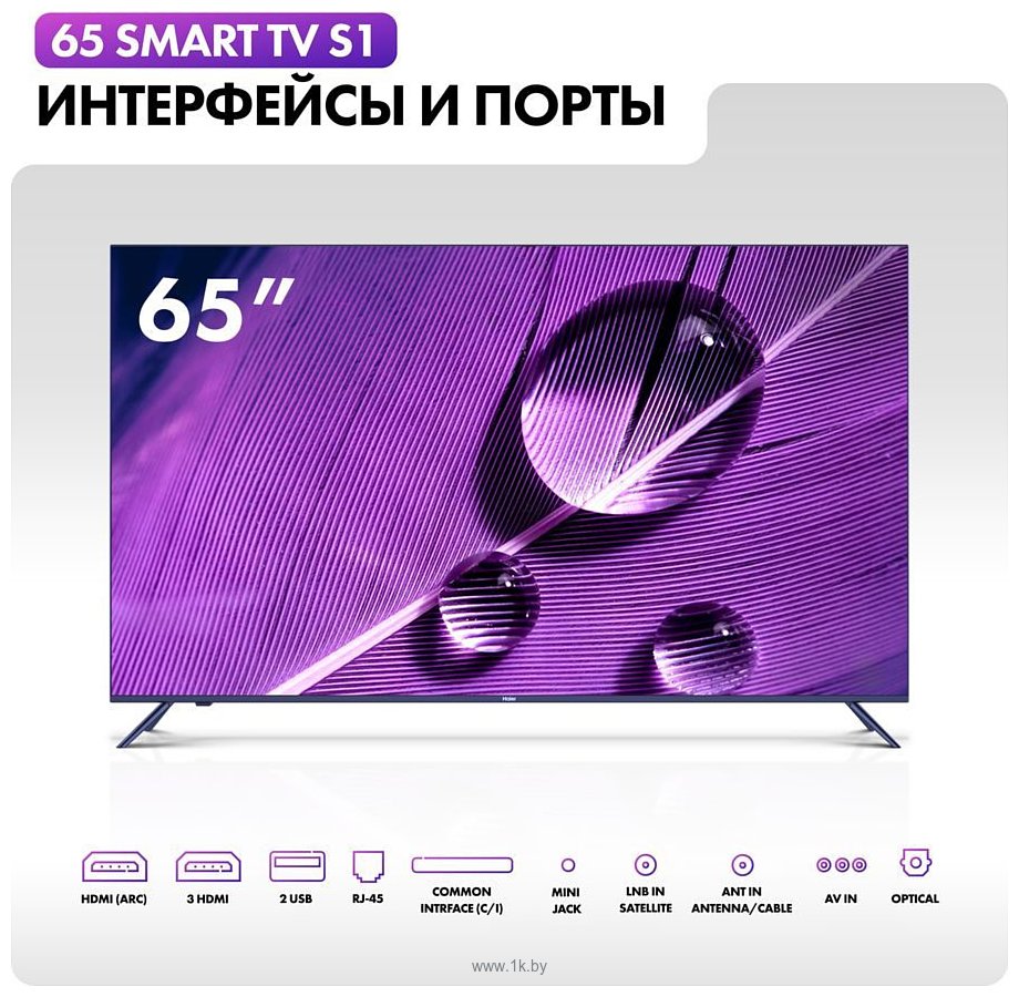 Фотографии Haier 65 Smart TV S1