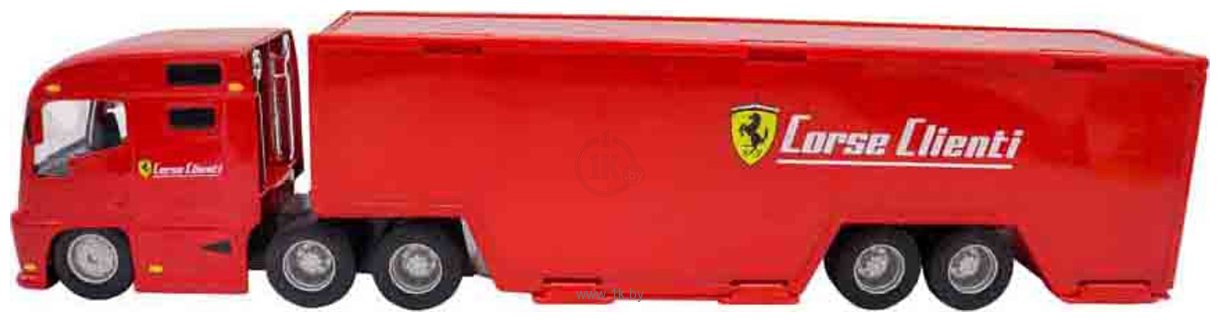 Фотографии Bburago Ferrari Грузовик с автомобилем 18-31202