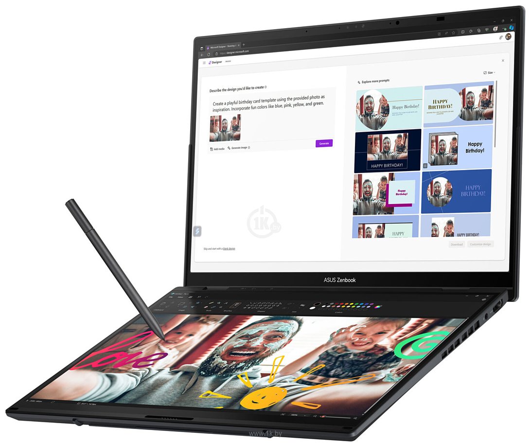 Фотографии ASUS Zenbook 14 Duo OLED UX8406CA-QL200W