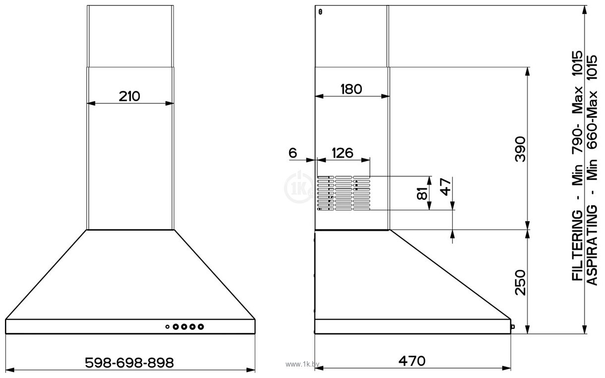 Фотографии Faber Strip Smart PB BK A90