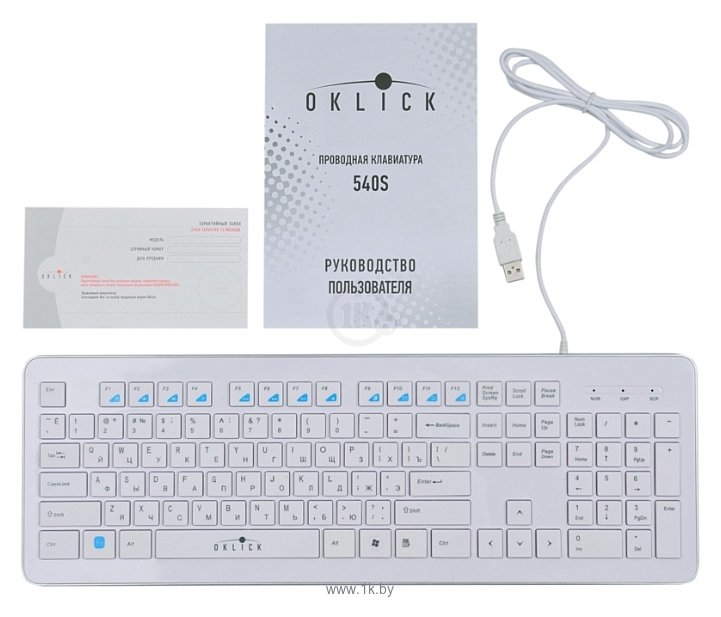 Фотографии Oklick 540S White USB