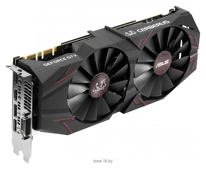 Фотографии ASUS GeForce GTX 1070 Ti 8192MB CERBERUS (CERBERUS-GTX1070TI-8G)