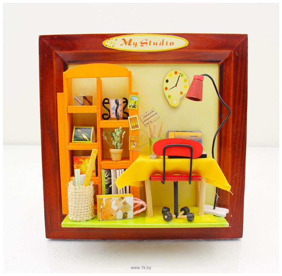 Фотографии Hobby Day DIY Mini House настенная рамка Творческих успехов (13632)