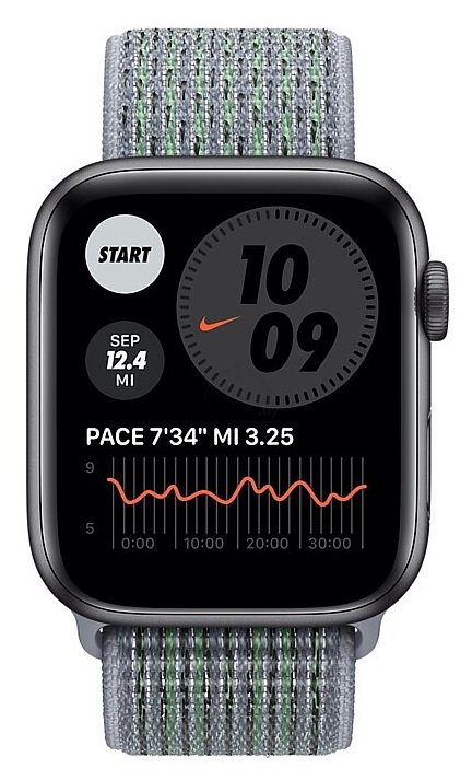 Фотографии Apple Watch Series 6 GPS + Cellular 44mm Aluminum Case with Nike Sport Loop