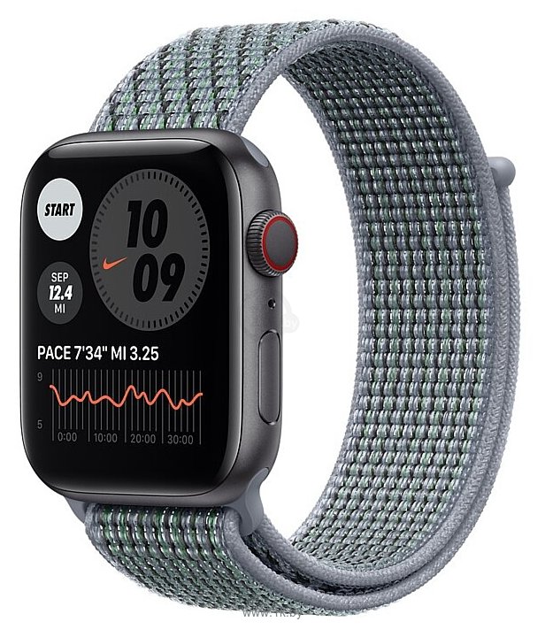 Фотографии Apple Watch Series 6 GPS + Cellular 44mm Aluminum Case with Nike Sport Loop