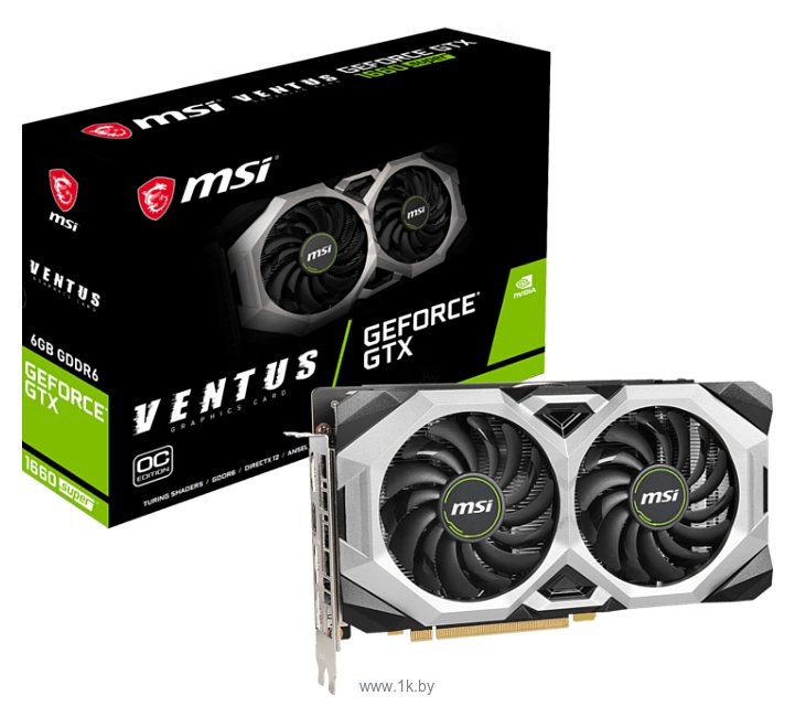 Фотографии MSI GeForce GTX 1660 SUPER VENTUS OC 6GB