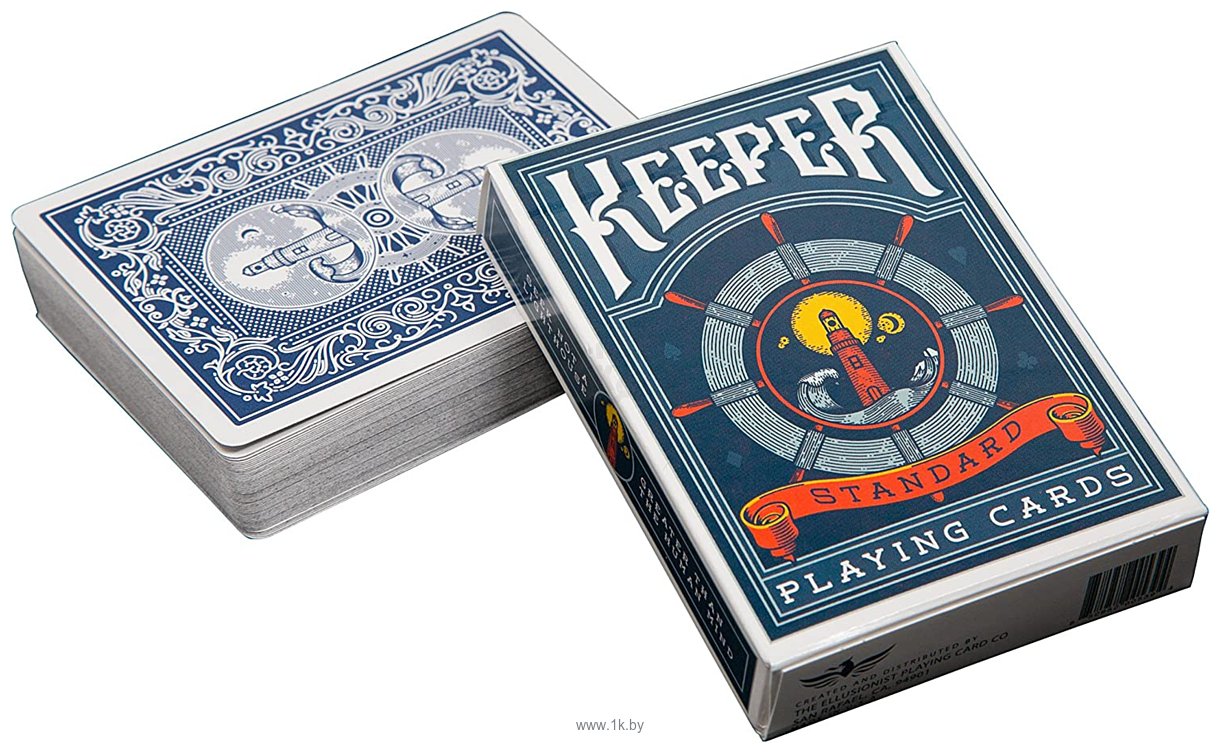 Фотографии United States Playing Card Company Ellusionist Keepers Blue 120-ELL34