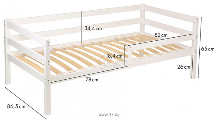 Фотографии Polini Kids Kids Simple 850 0003090-04 (белый)