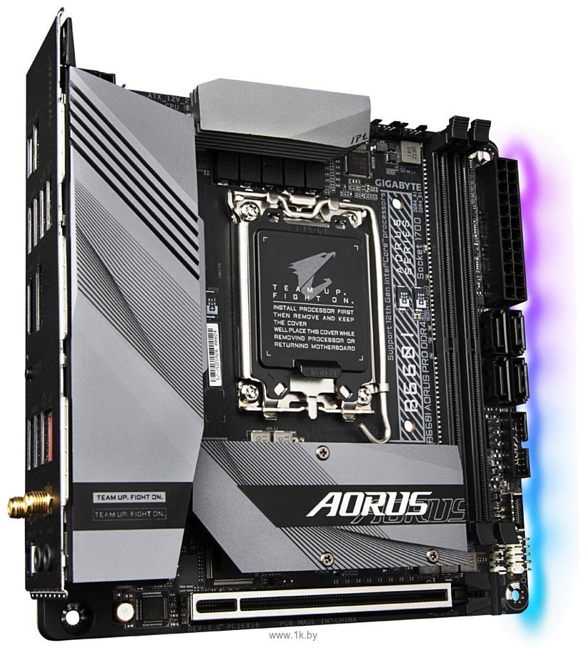 Фотографии Gigabyte B660I AORUS PRO DDR4 (rev. 1.x)